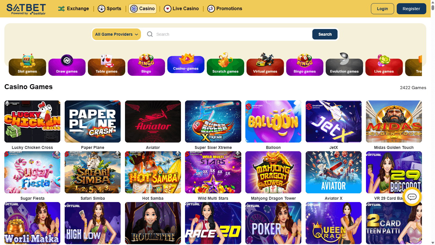 satbet_casino_game_gallery_desktop