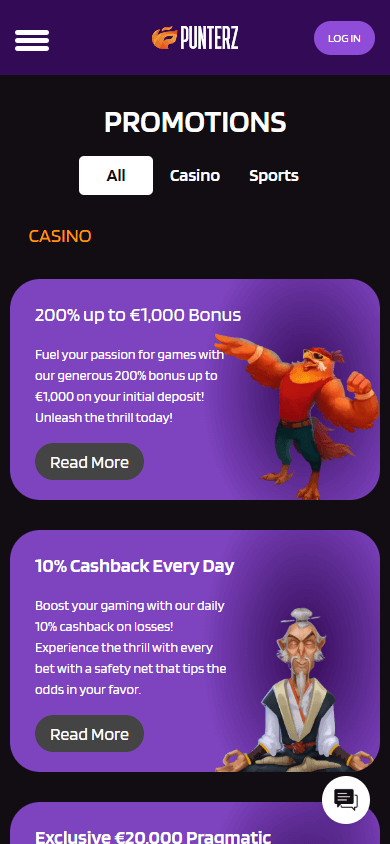 punterz_casino_promotions_mobile