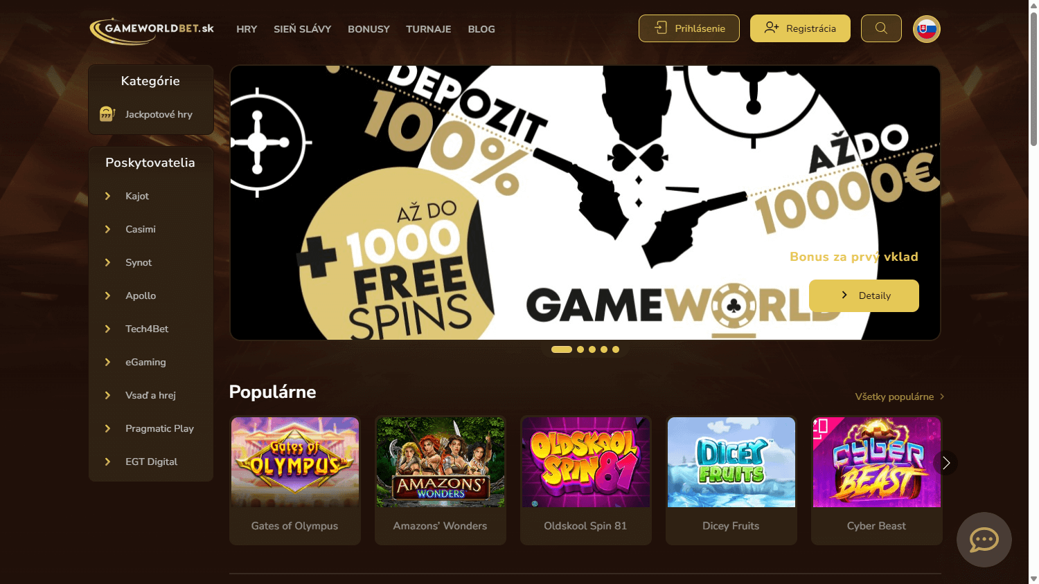 gameworldbet.sk_casino_homepage_desktop