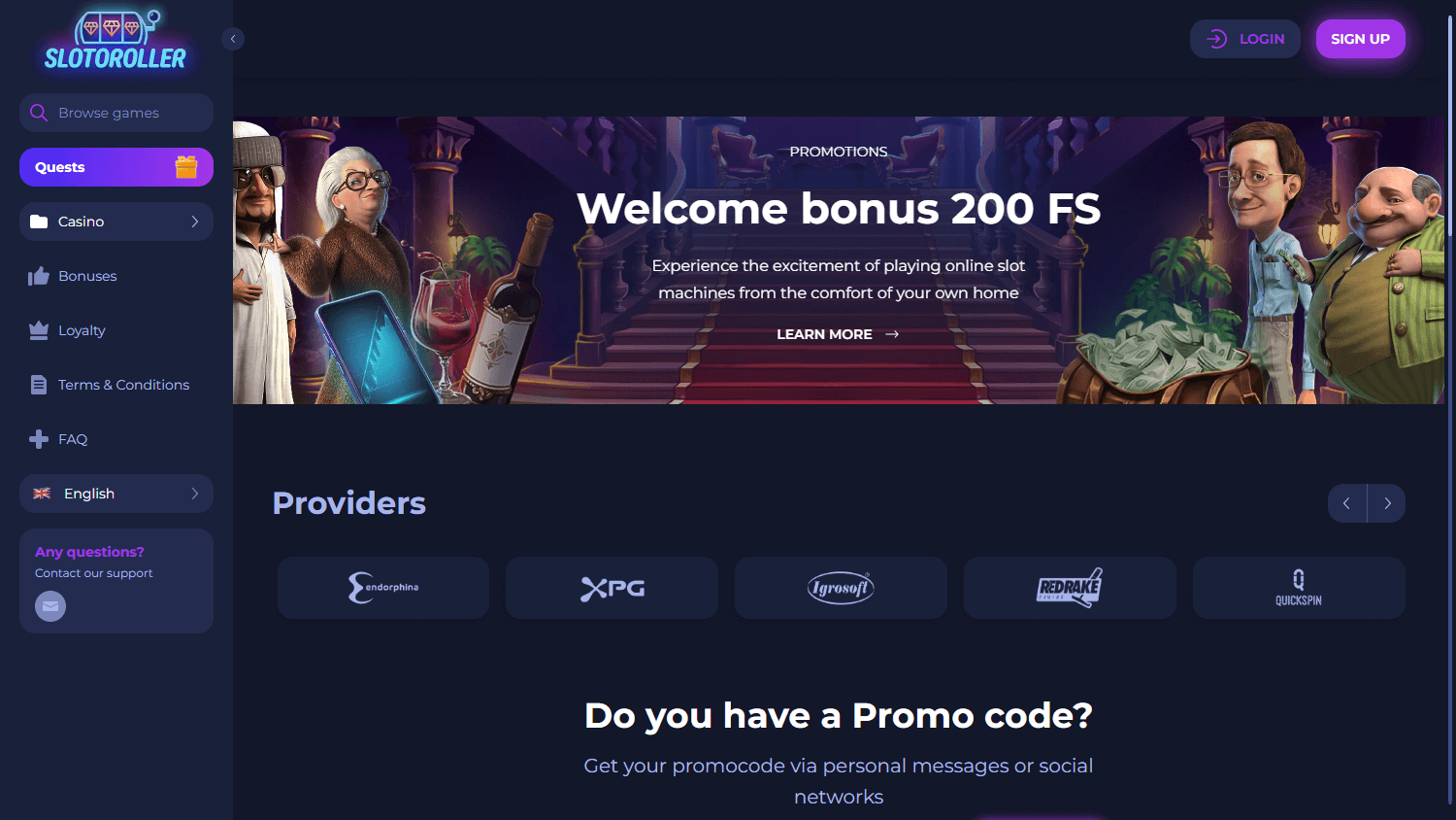 slotoroller_casino_homepage_desktop