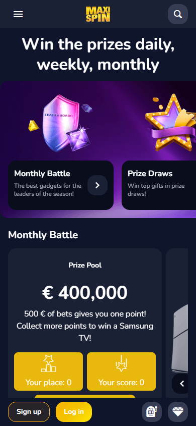 maxispin_casino_promotions_mobile