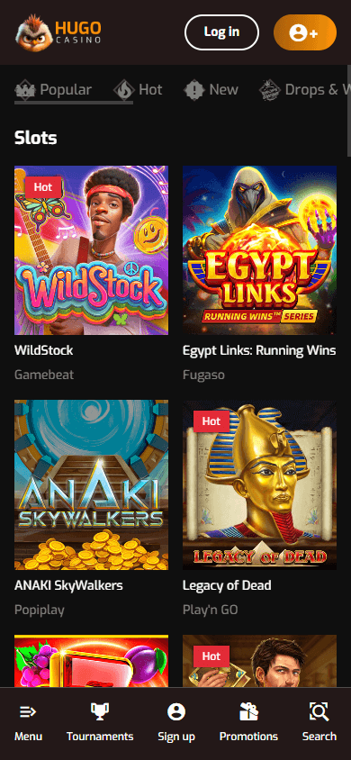 Hugo_Casino_game_gallery_mobile