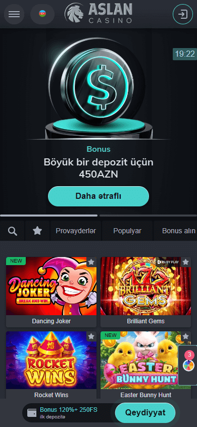 Aslan_Casino_homepage_mobile