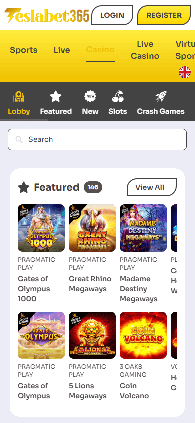 TeslaBet365_Casino_game_gallery_mobile