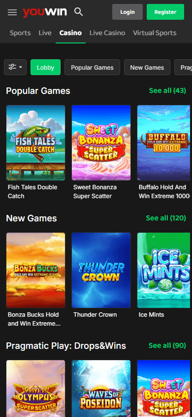 Youwin_Casino_game_gallery_mobile