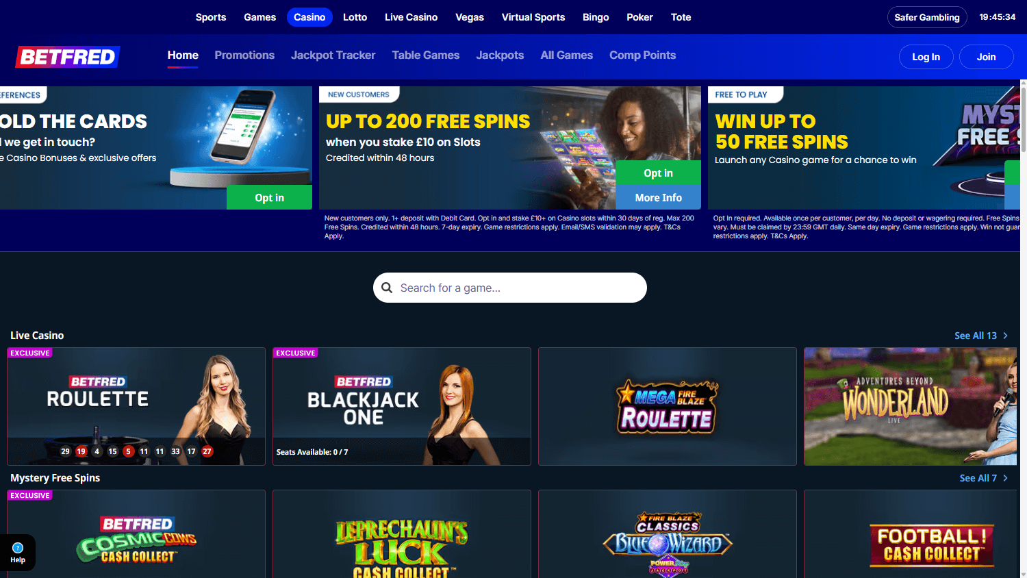 Betfred_Casino_homepage_desktop