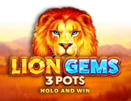Lion Gems 3 Pots: Hold and Win