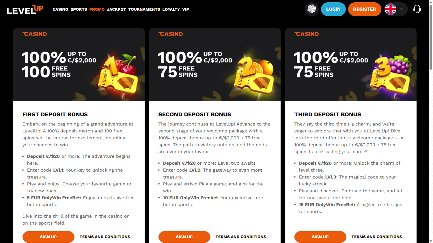 levelup_casino_promotions_desktop