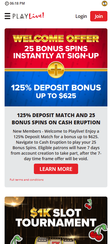 PlayLive!_Casino_PA_promotions_mobile