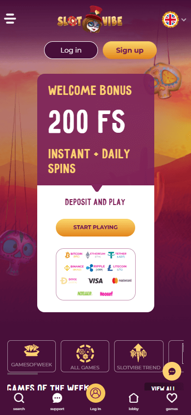 Slotvibe_Casino_homepage_mobile