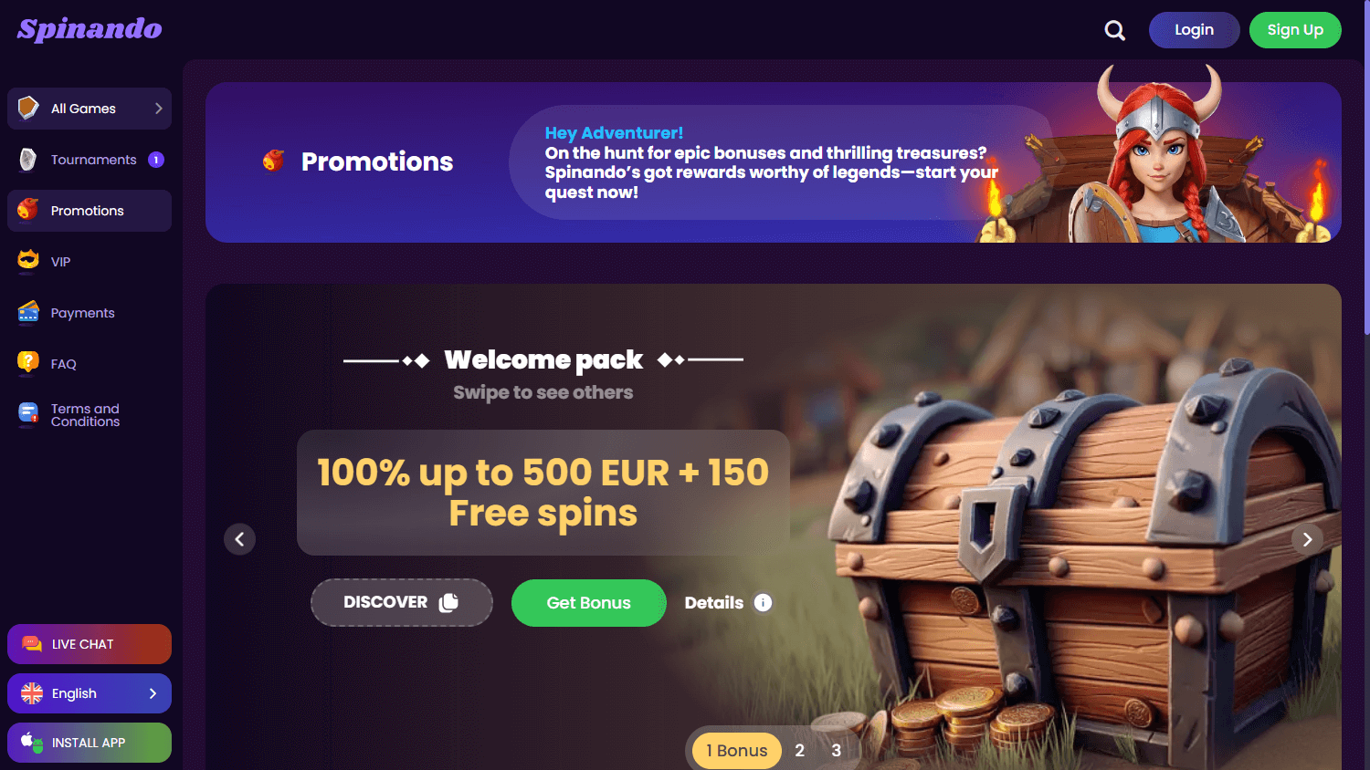 spinando_casino_promotions_desktop