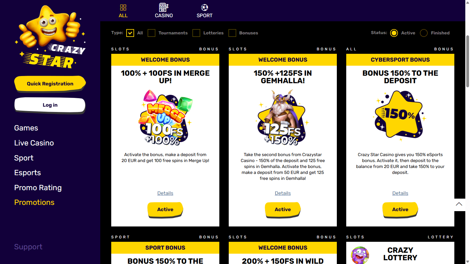 Crazy_Star_Casino_promotions_desktop