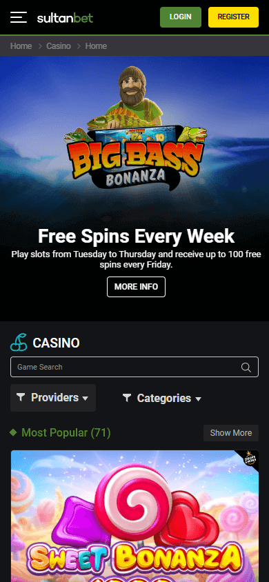 Sultanbet_Casino_homepage_mobile