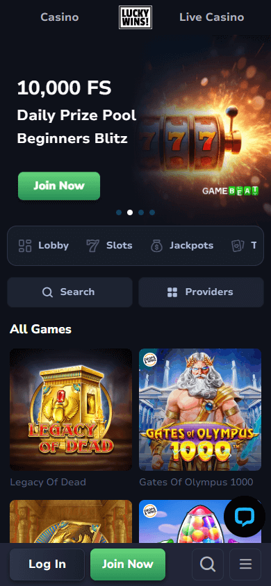 LuckyWins!_Casino_game_gallery_mobile