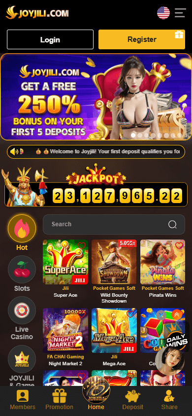 joyjili_casino_homepage_mobile