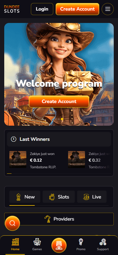 DundeeSlots_Casino_homepage_mobile