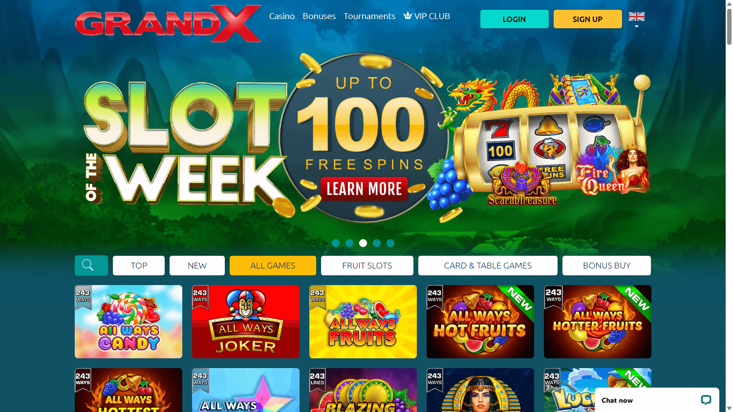 GrandX_Casino_game_gallery_desktop