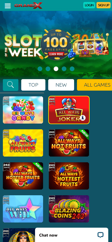 GrandX_Casino_game_gallery_mobile