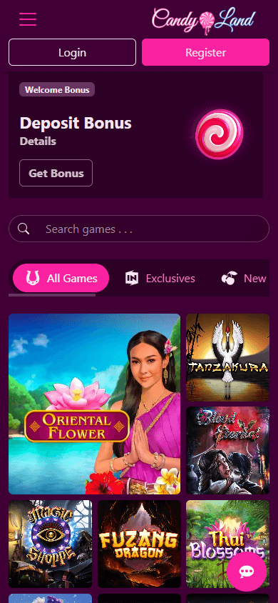 CandyLand_Casino_homepage_mobile