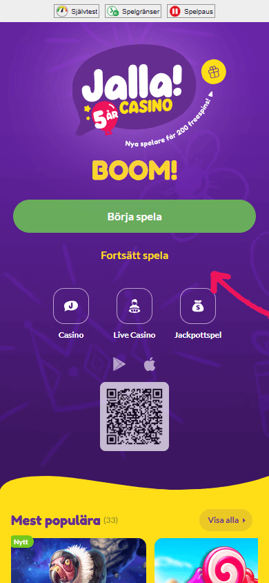 Jalla_Casino_SE_homepage_mobile