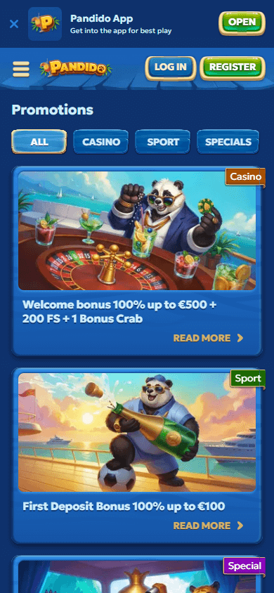 pandido_casino_promotions_mobile