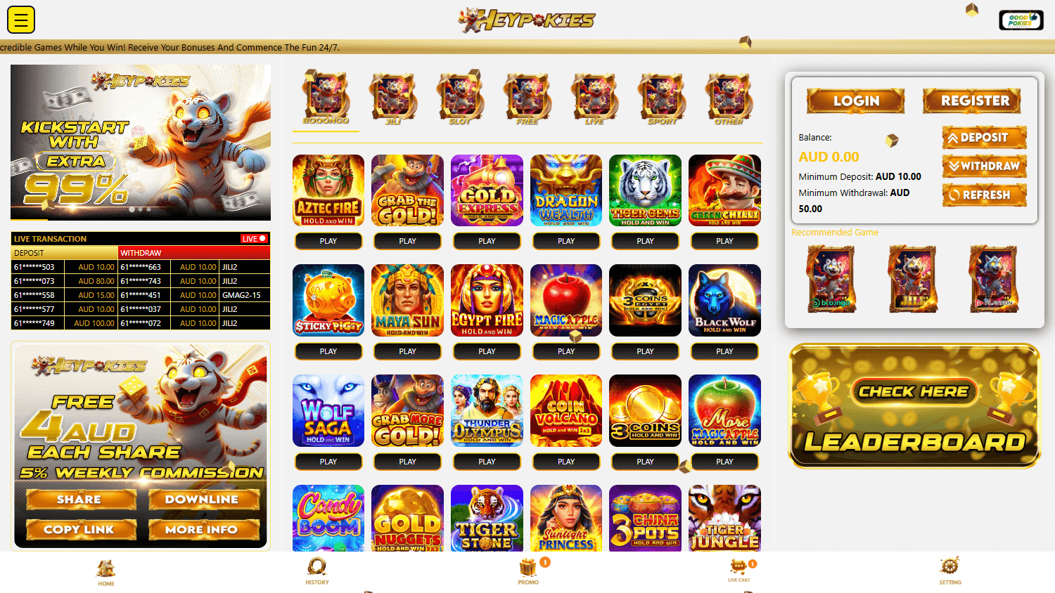 hey_pokies_casino_homepage_desktop