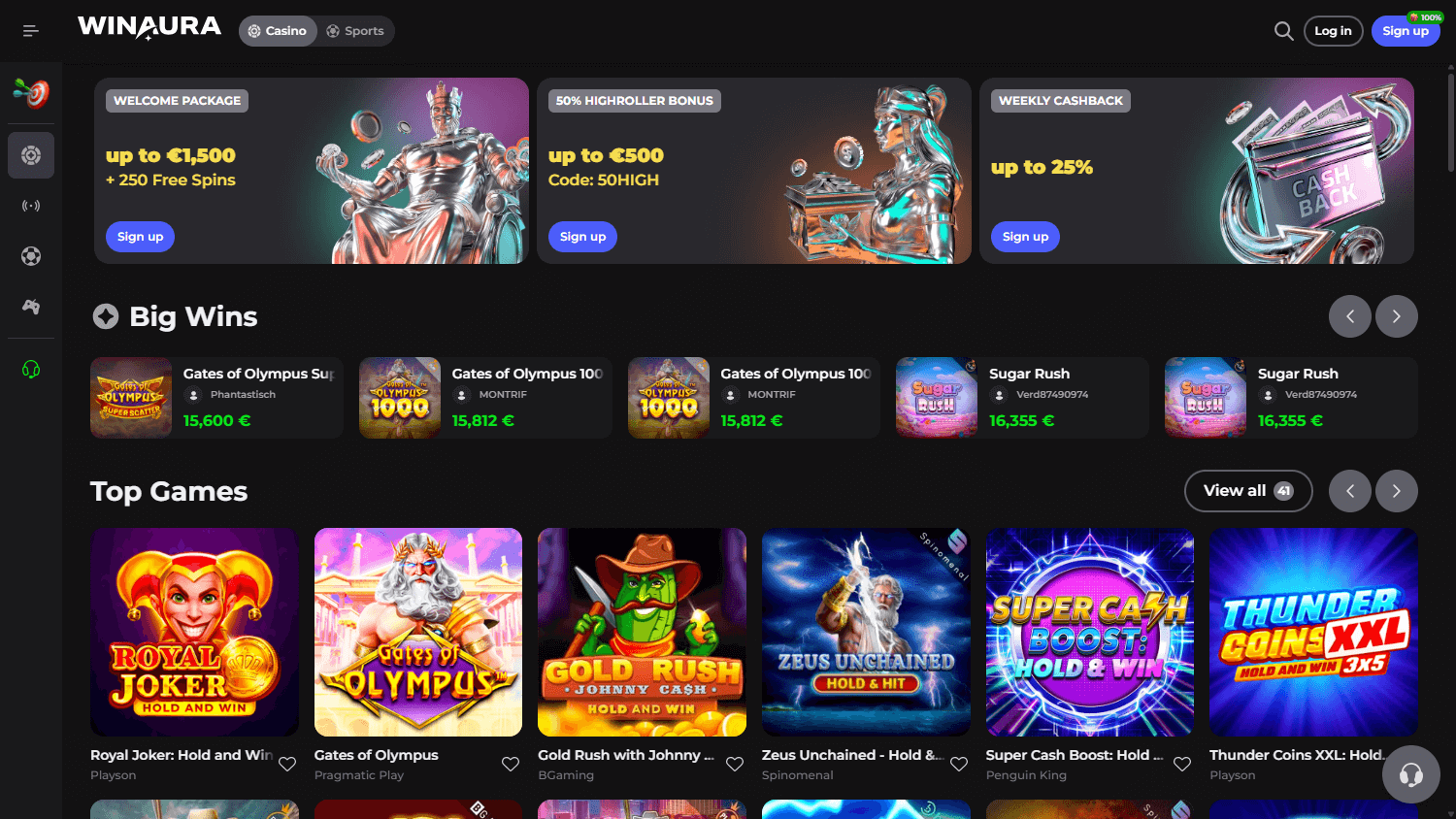 winaura_casino_homepage_desktop