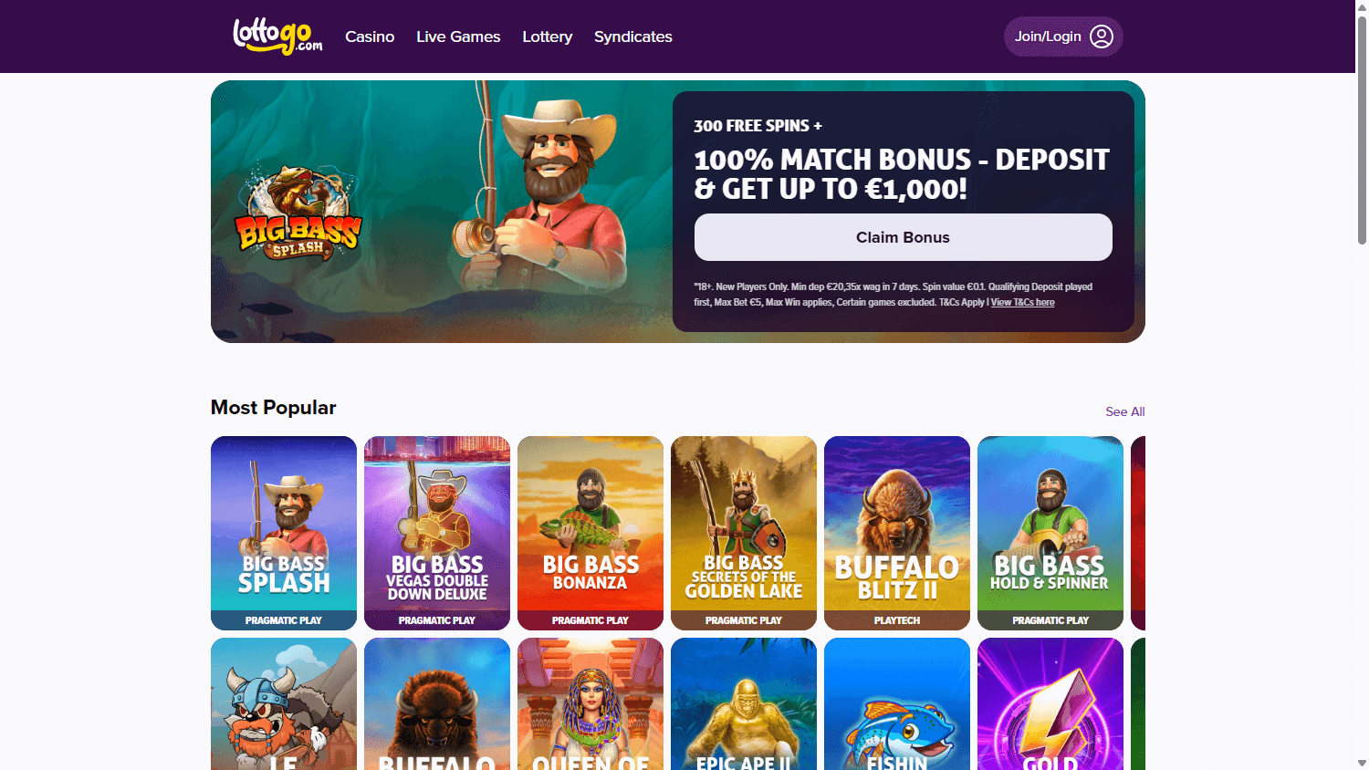 lottogo_casino_homepage_desktop