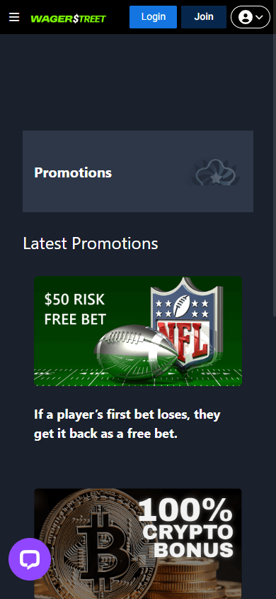 Wager_Street_Casino_promotions_mobile