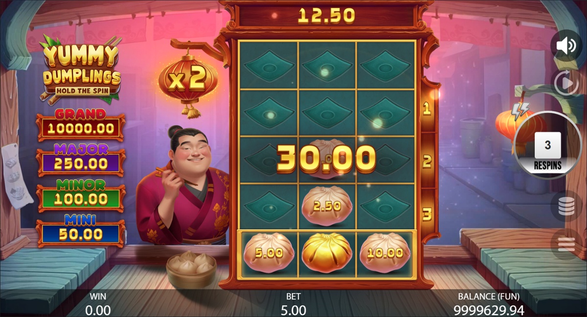 Yummy Dumplings - Bonus Feature Multiplier