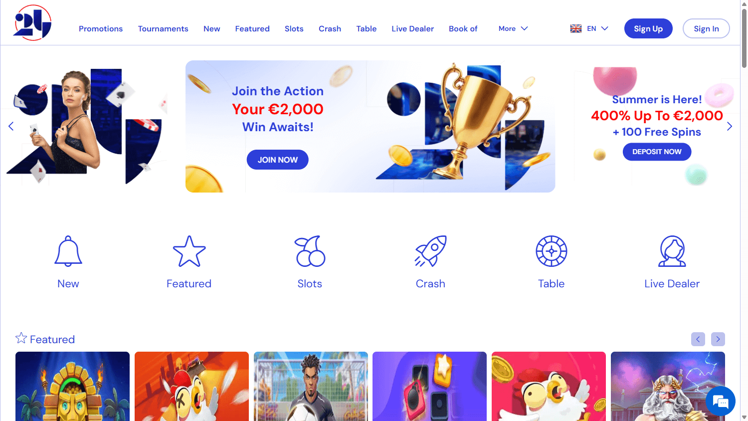 24Play_Casino_homepage_desktop