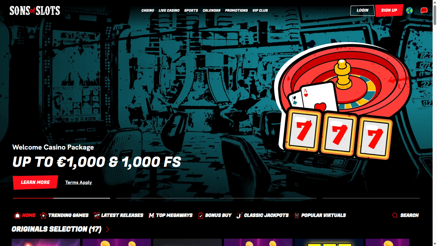 Sons_Of_Slots_Casino_homepage_desktop