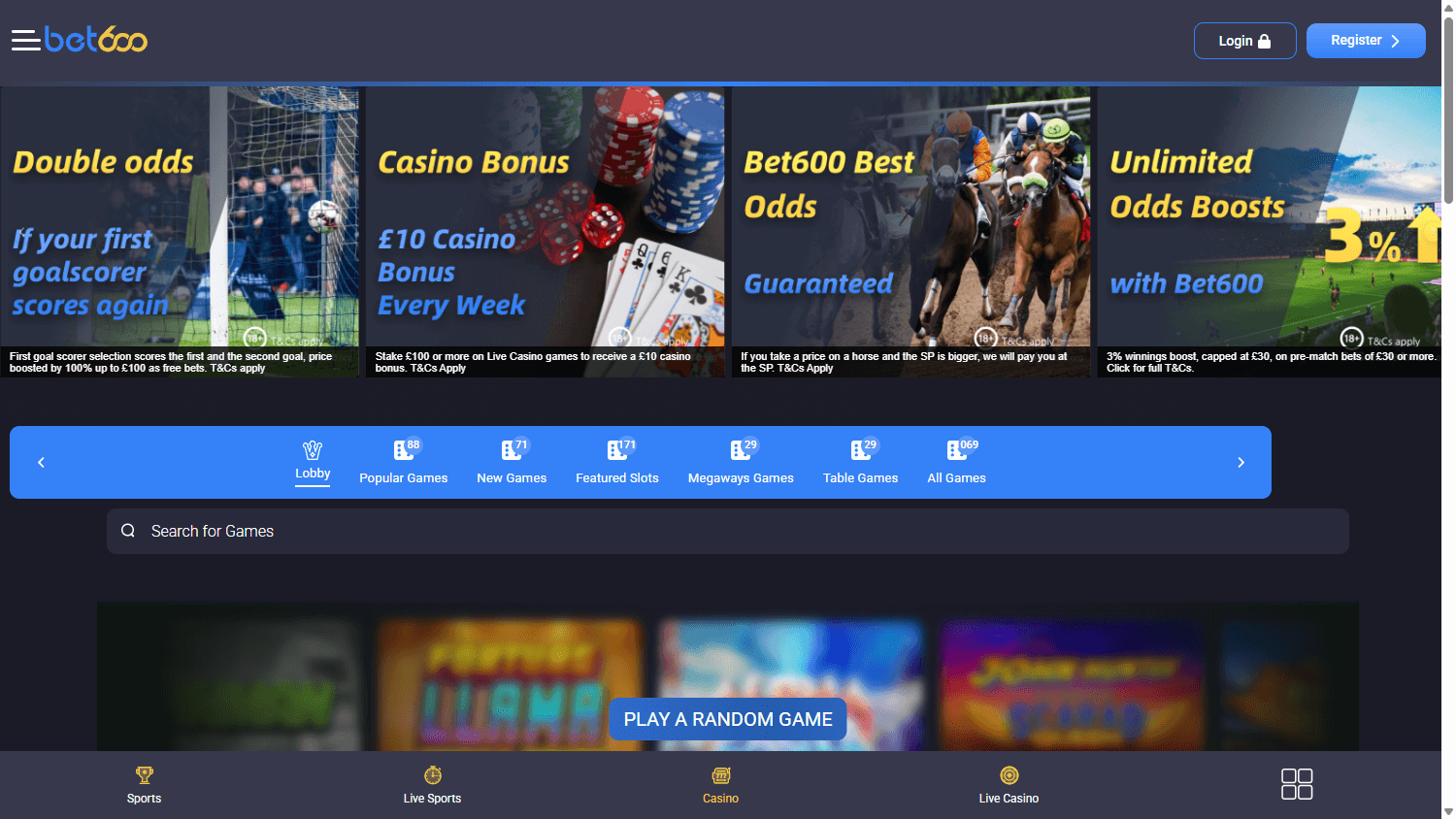 Bet600_Casino_game_gallery_desktop