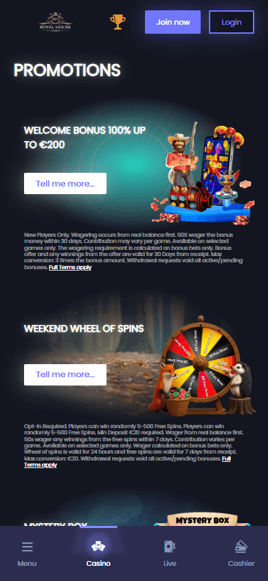 royal_house_casino_promotions_mobile