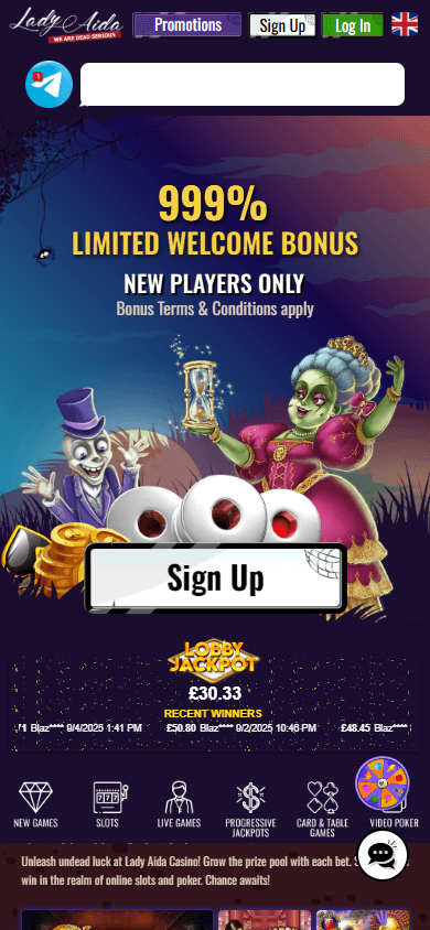 Lady_Aida_Casino_homepage_mobile