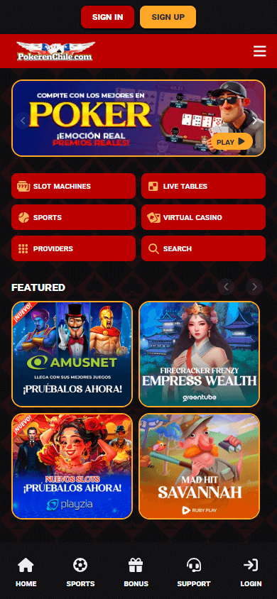 pokerenchile_casino_homepage_mobile