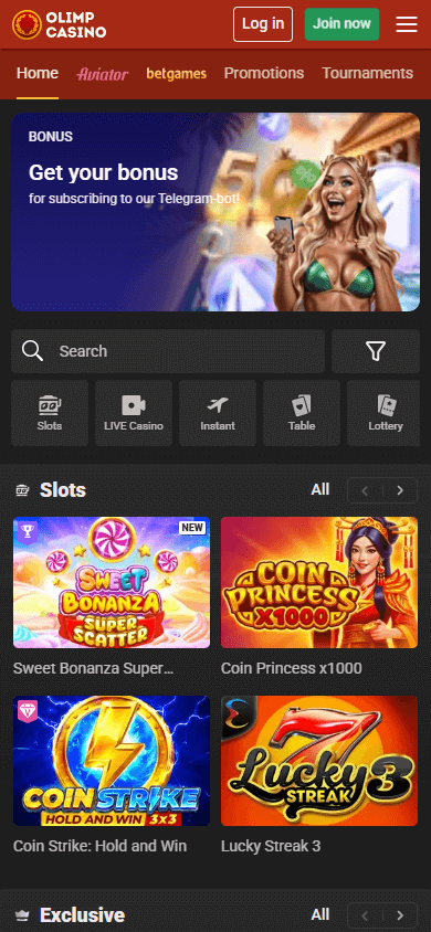 olimp_casino_homepage_mobile