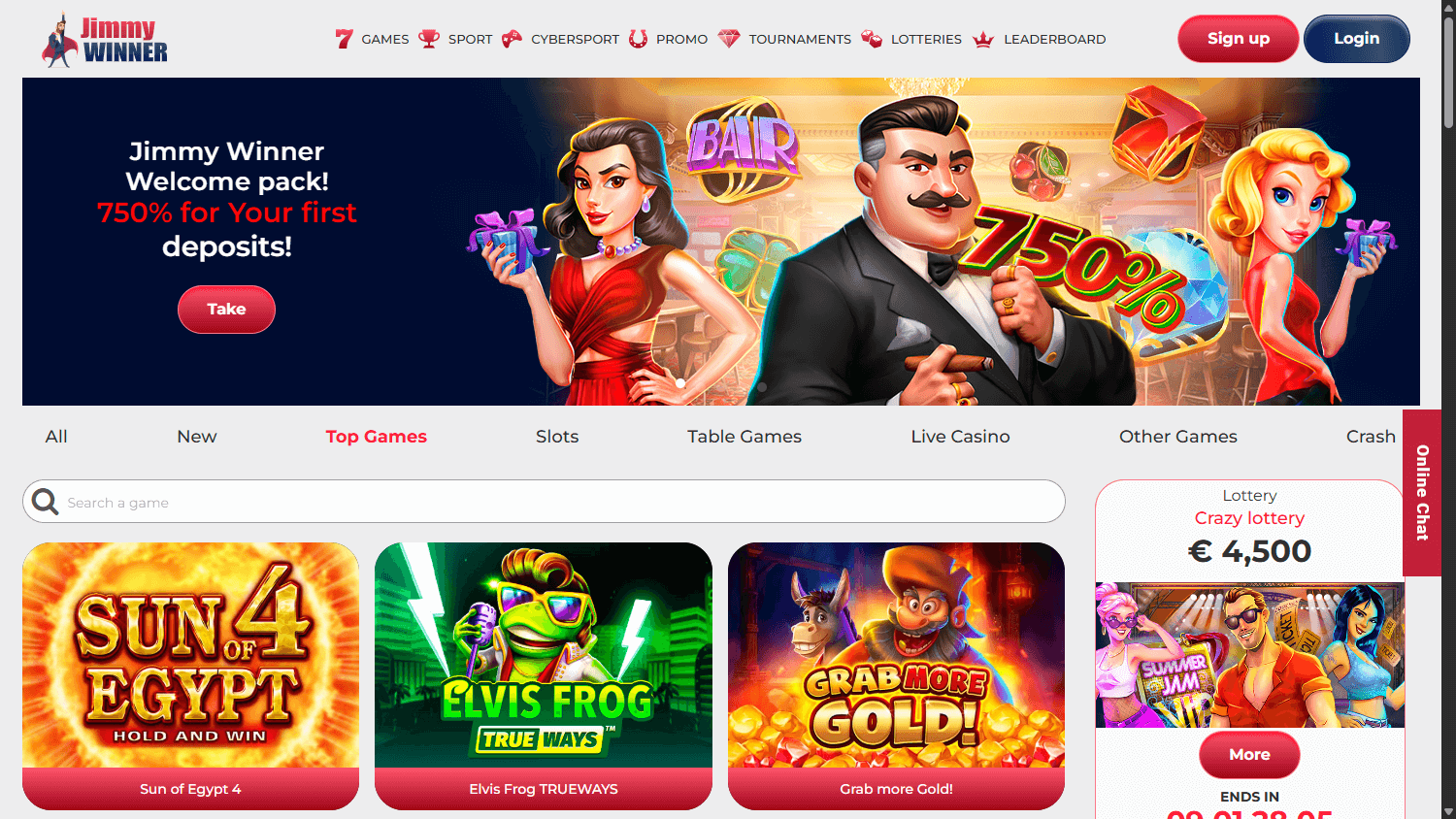 jimmy_winner_casino_homepage_desktop