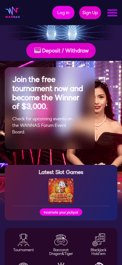 wannas_casino_homepage_mobile