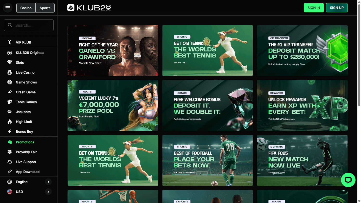 klub28_casino_promotions_desktop