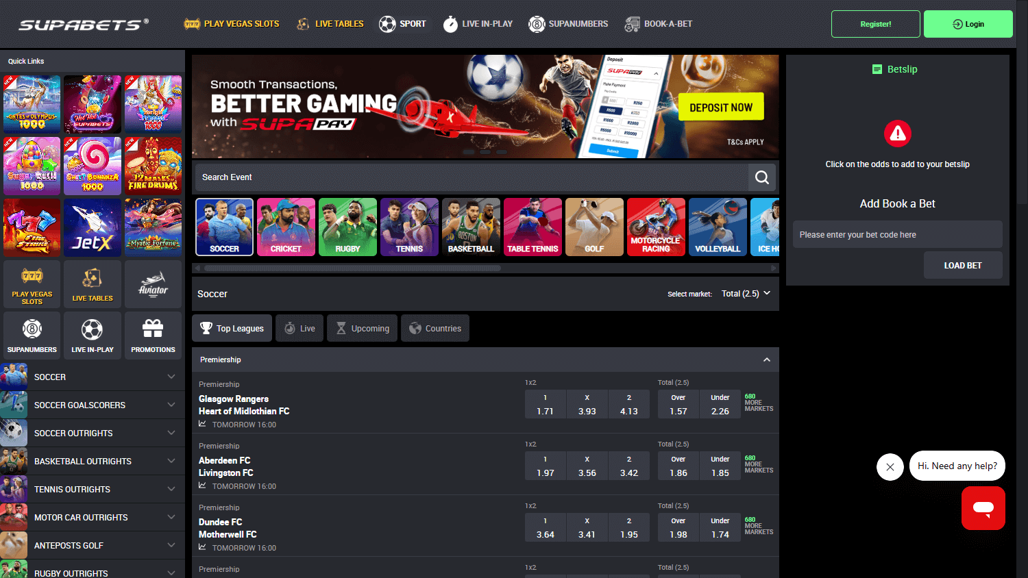 supabets_casino_homepage_desktop