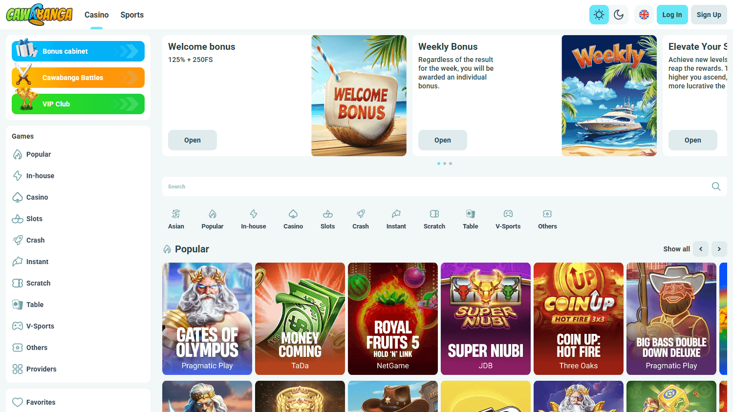 cawabanga_casino_homepage_desktop