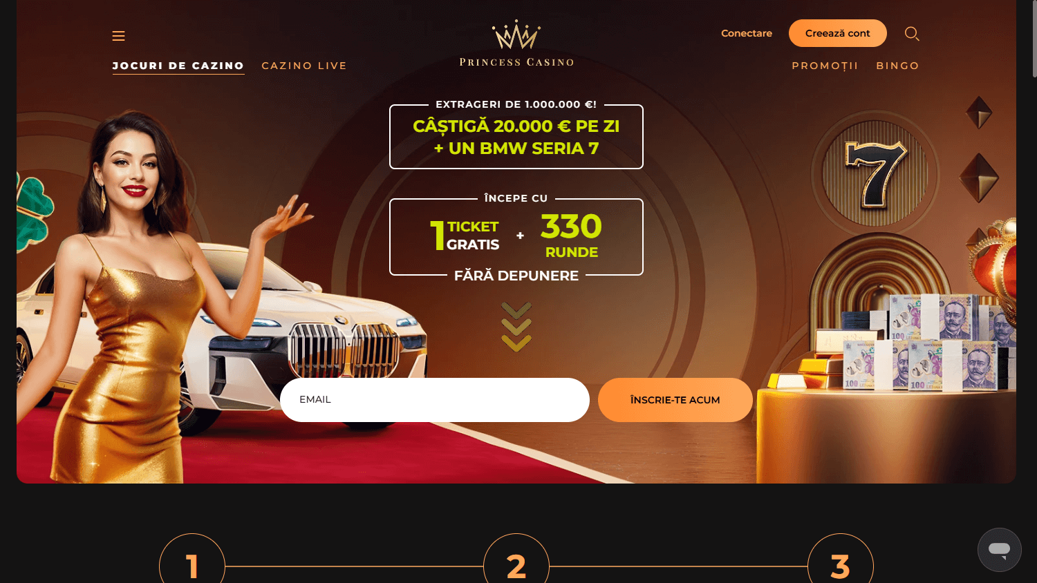 Princess_Casino_homepage_desktop