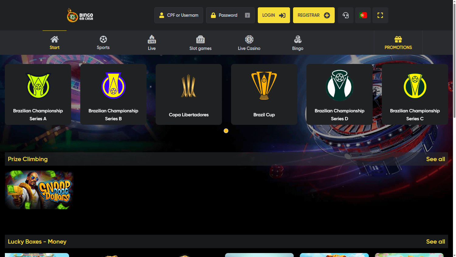 Bingoemcasa_Casino_homepage_desktop