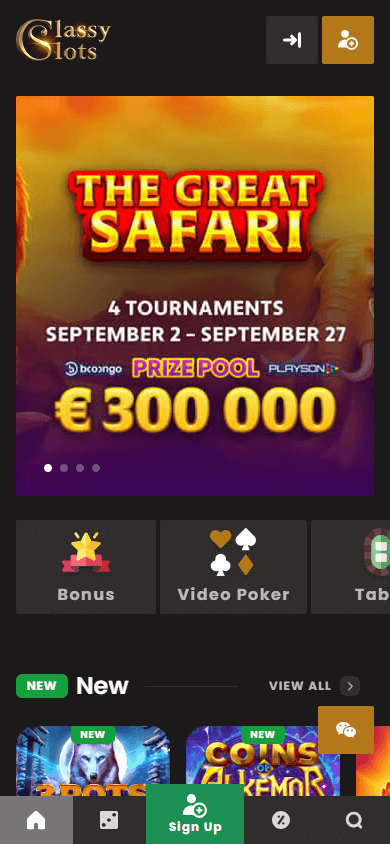 classy_slots_casino_homepage_mobile