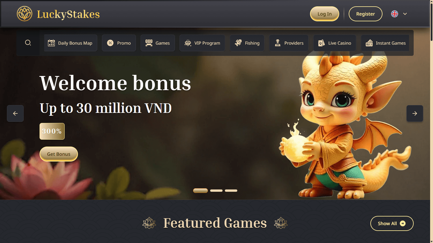 luckystakes_casino_homepage_desktop