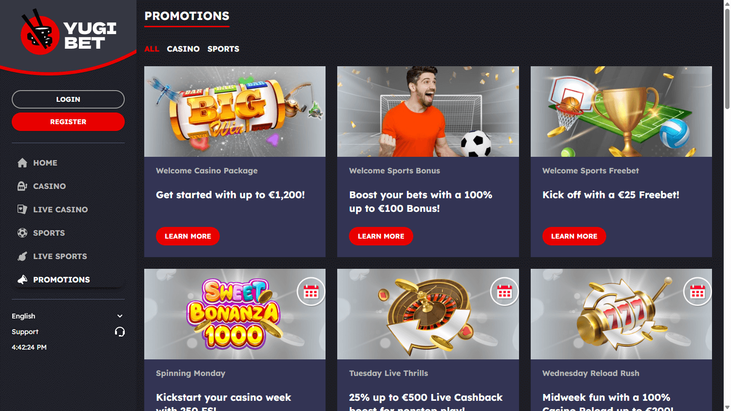 Yugibet _Casino_promotions_desktop