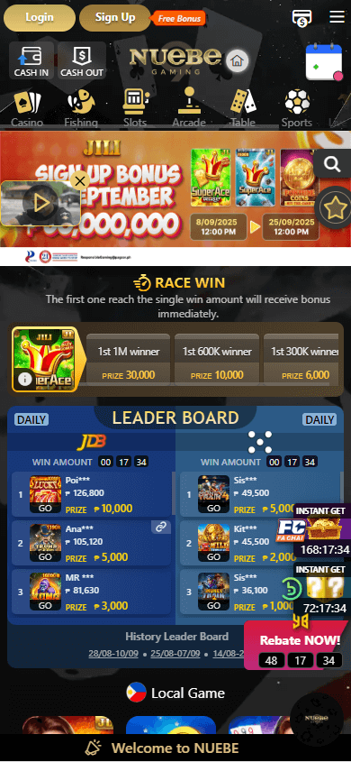 nuebe9_casino_homepage_mobile