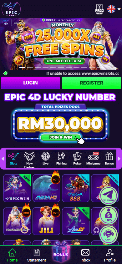 Epic_Win_Casino_MY_homepage_mobile