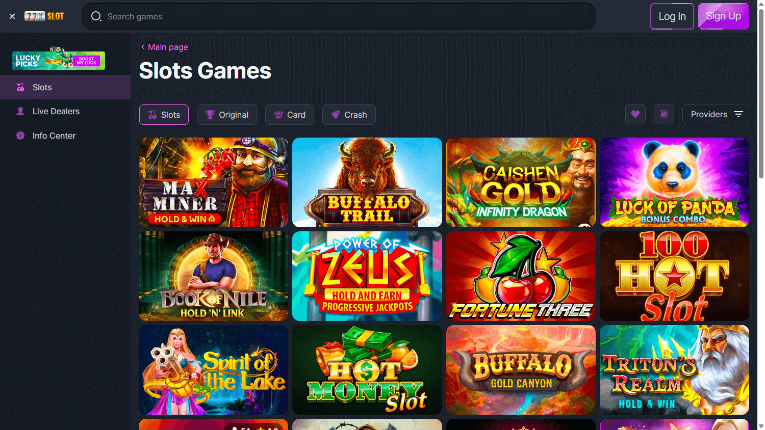 77xslot_Casino_game_gallery_desktop